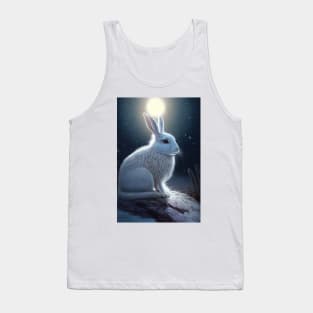 white hare 12 Tank Top